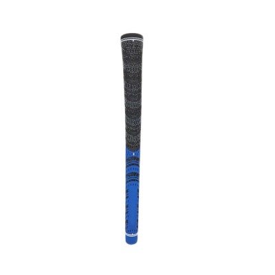 In stock black and blue half cord golf iron club grips midsize